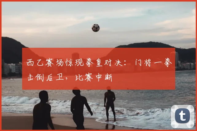 西乙赛场惊现拳皇对决：门将一拳击倒后卫，比赛中断